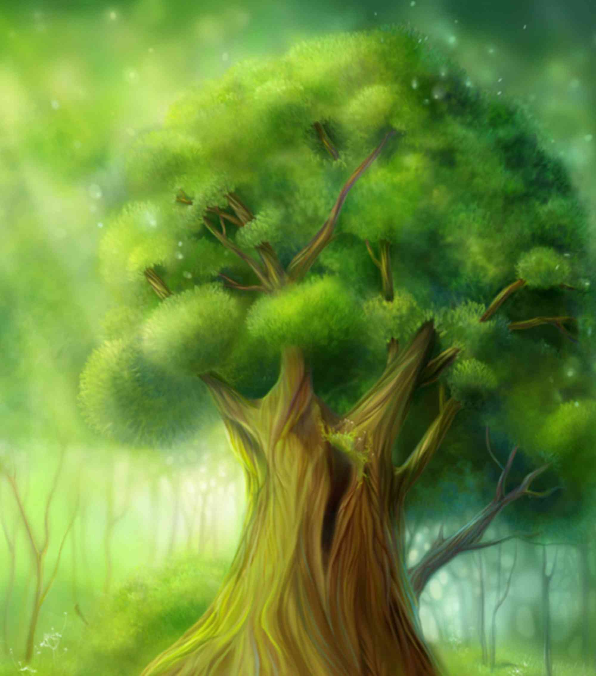 Волшебное сказочное дерево